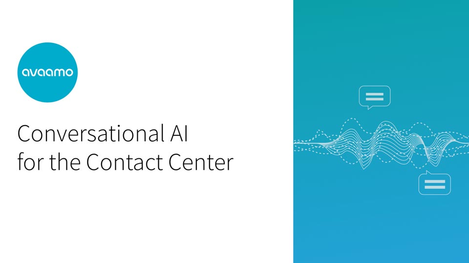 Conversational AI for call centers