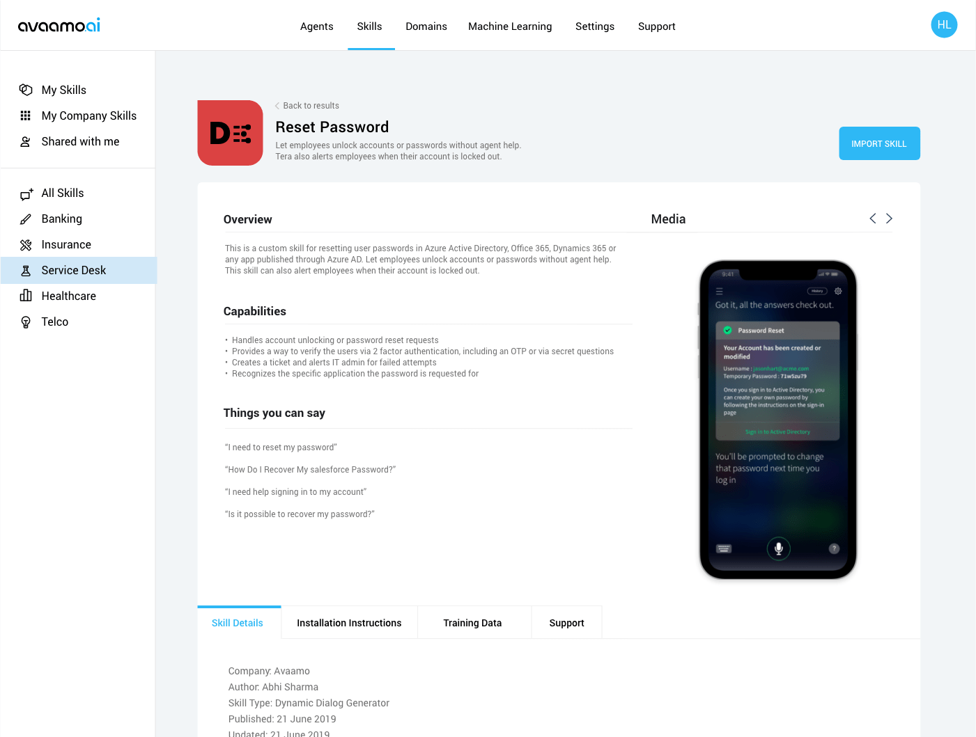 Reset Password